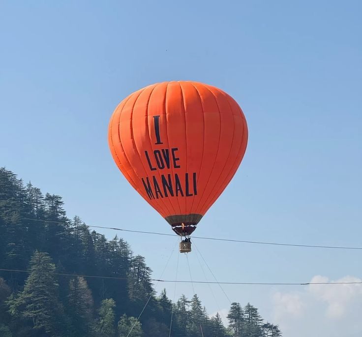 Hot Air Balloon Ride in Manali